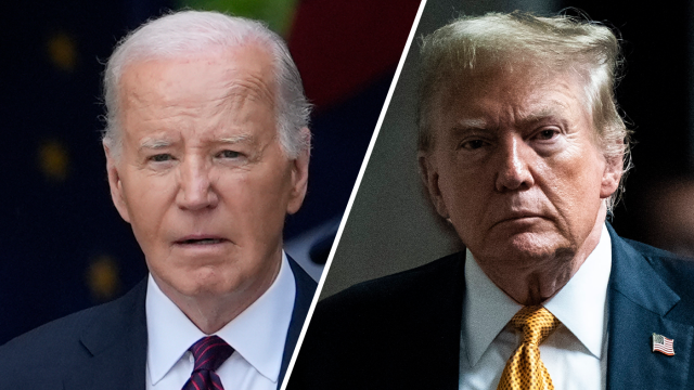 Donald Trump and Joe Biden are nearly tied nationally and in battleground states, new poll says