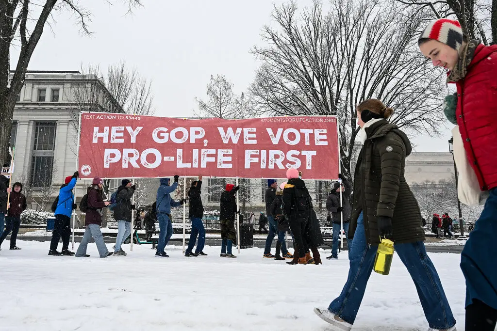 Election Updates: Trump tells an antiabortion group that he stands ‘side by side’ with them.