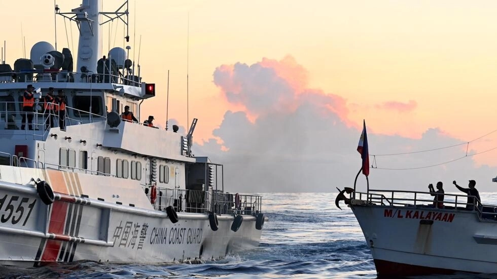 Philippine ship, Chinese vessel collide in disputed South China Sea