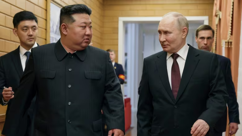 How is North Korea supporting Russia in Ukraine?