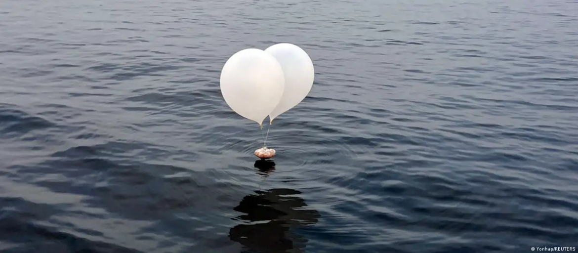 North Korea resumes sending trash-filled ballons south