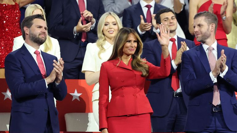 Melania Trump makes big impression at RNC, even without a speech