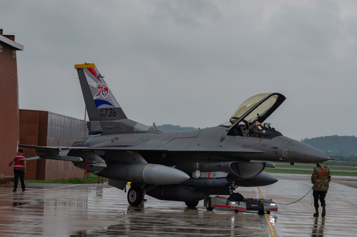 Seventh Air Force conducts F-16 Super Squadron test to optimize combat capability