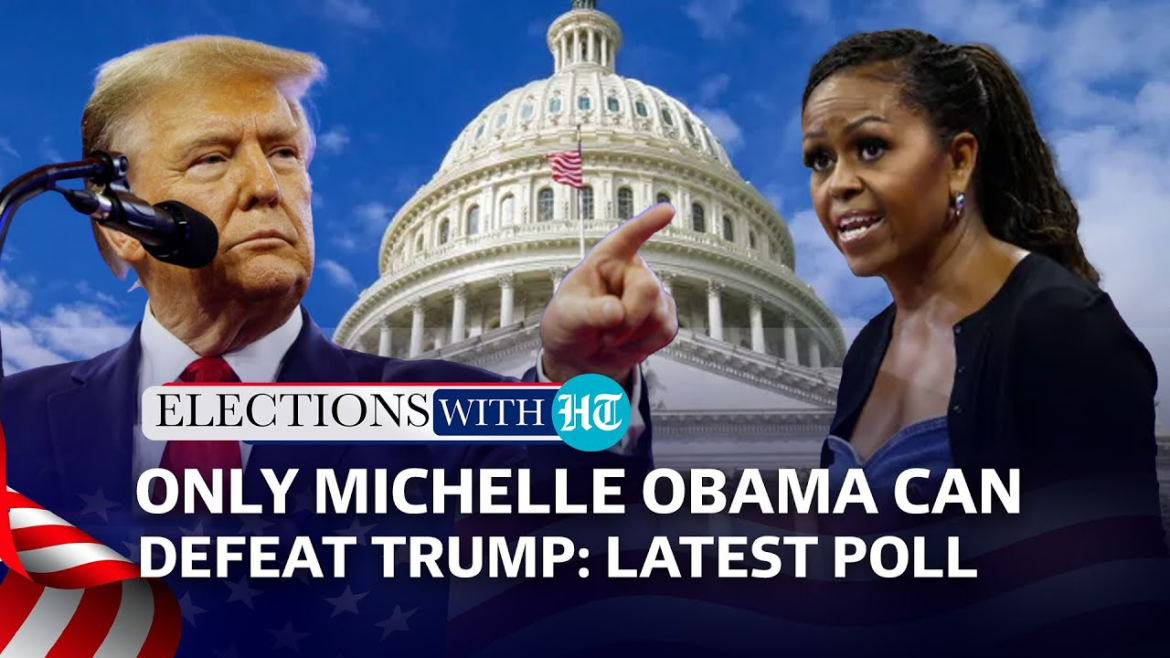 US Presidential Election 2024: Michelle Obama emerges as only Democrat contender who can beat Republican Donald Trump