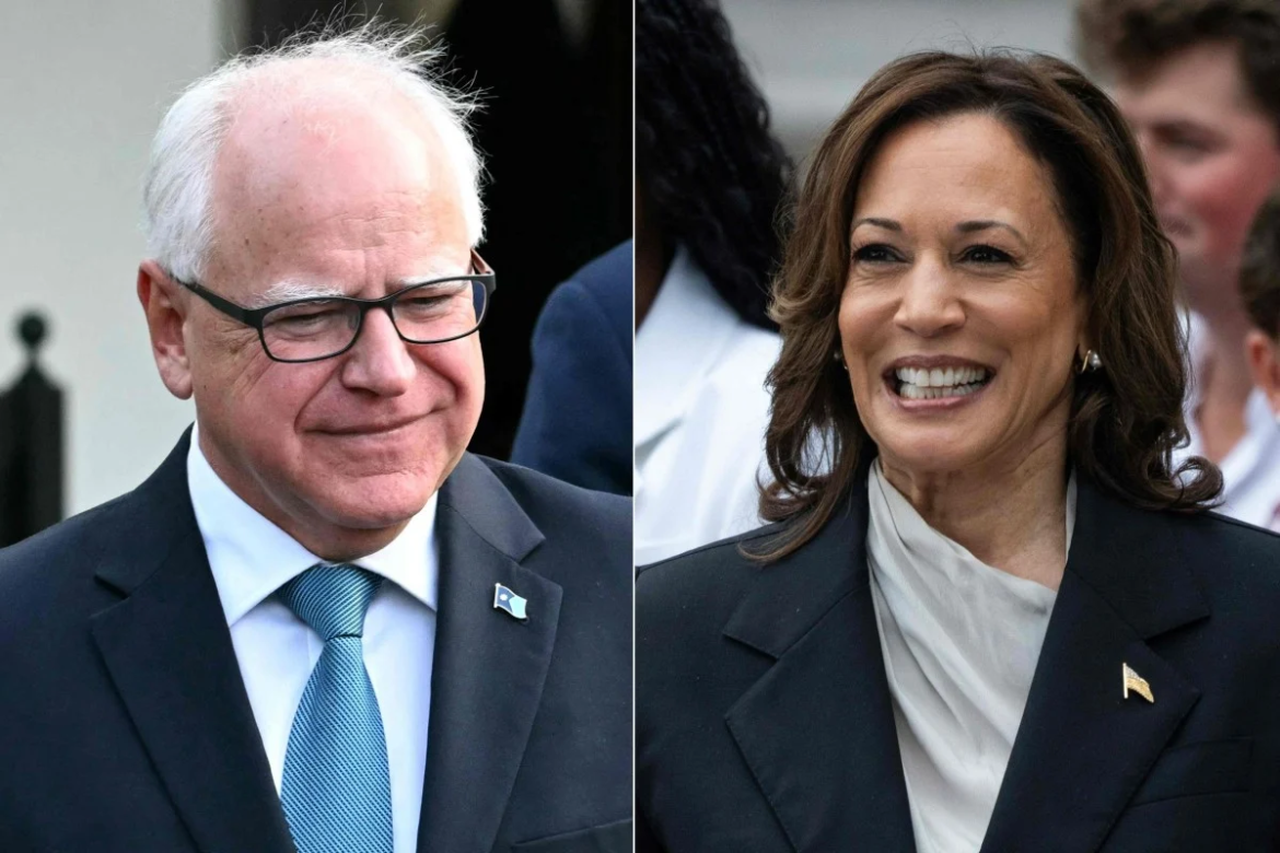 Kamala Harris chooses Minnesota Governor Tim Walz as her running mate against Trump and Vance