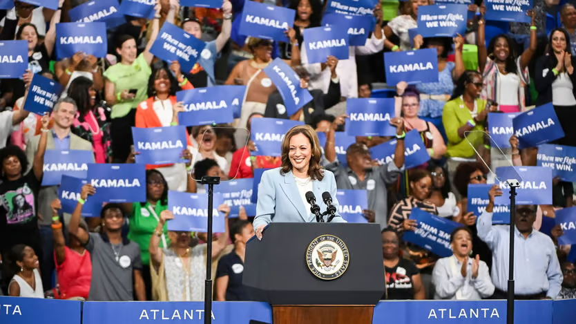 The Kamala Harris effect on the polls has been dramatic