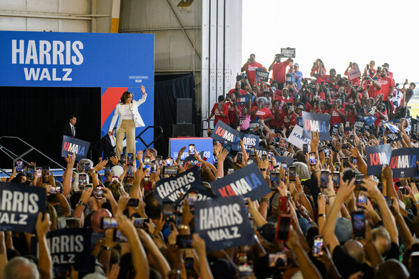 In Detroit, Harris Confronts Divisions Roiling Democrats Over Gaza War