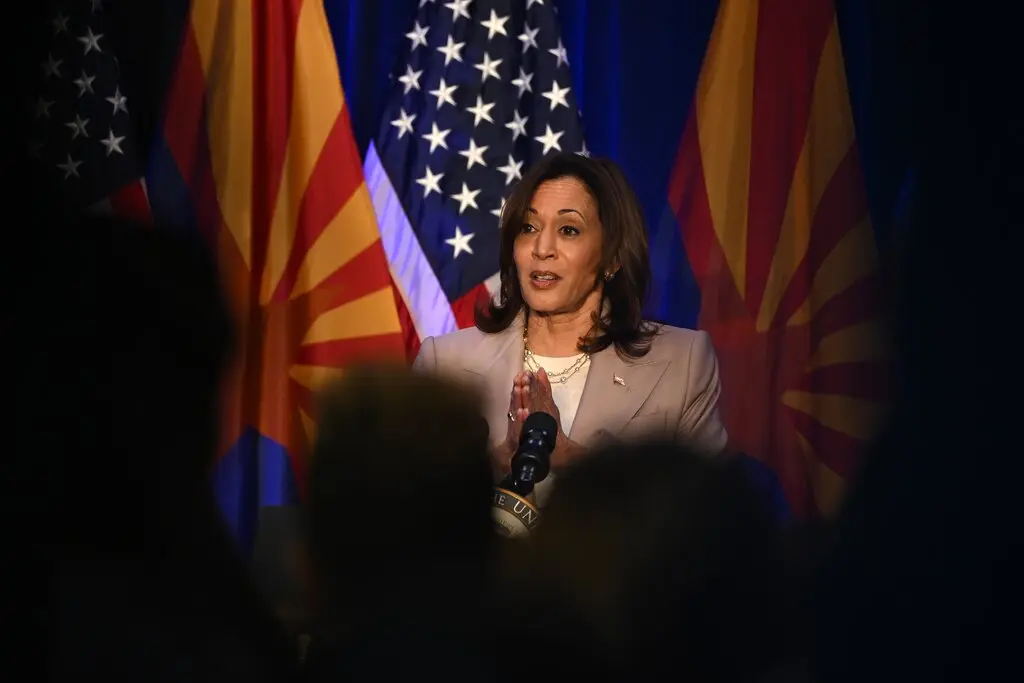 Harris Fights Uphill Against Trump in Arizona, Backed by a Revived Party