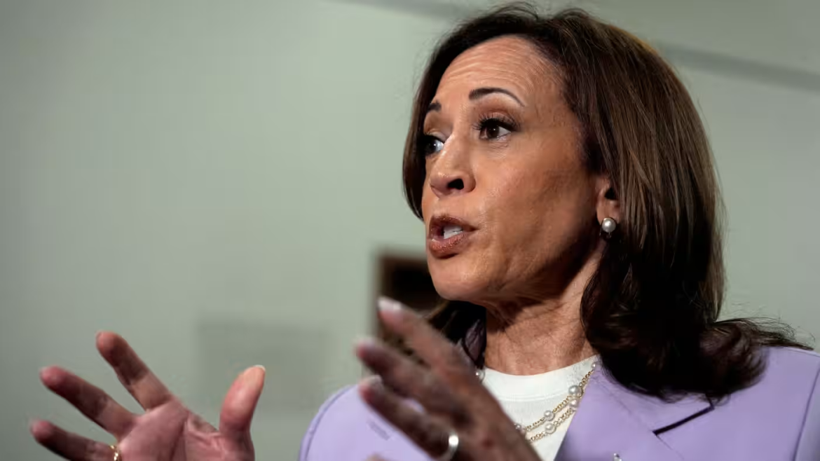 Harris says Fed is independent and she would never interfere in its decisions