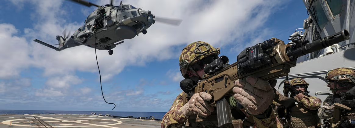 U.S. and Italian Naval Forces Conduct Bilateral Operations