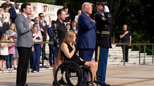 Trump will commemorate 3rd anniversary of Afghanistan withdrawal at Arlington National Cemetery this morning