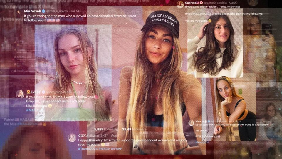 European influencers are angry at their stolen photos being used on fake pro-Trump accounts