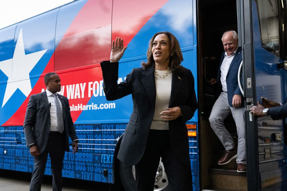 Harris will continue bus tour through south Georgia with two more stops