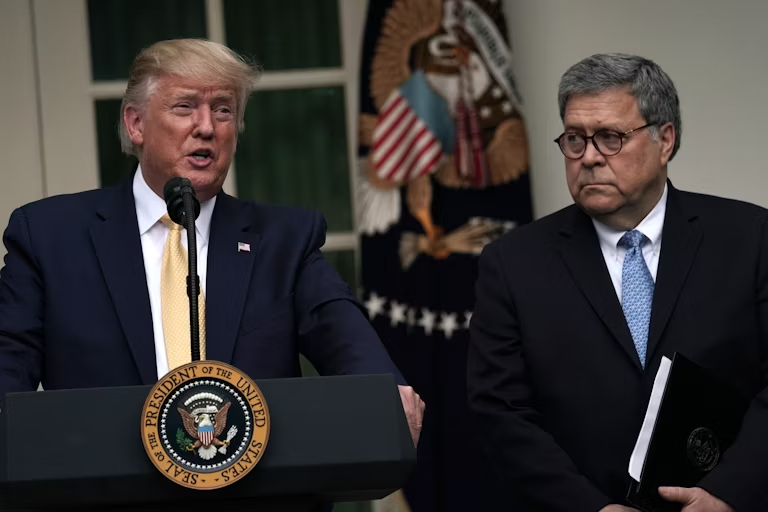 How Bill Barr Killed Secret Probe on Whether Egypt Paid Trump Millions