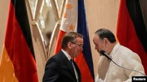 Philippines and Germany commit to reaching defence pact this year