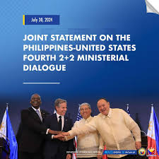 Joint Statement on the Philippines-United States Fourth 2+2 Ministerial Dialogue