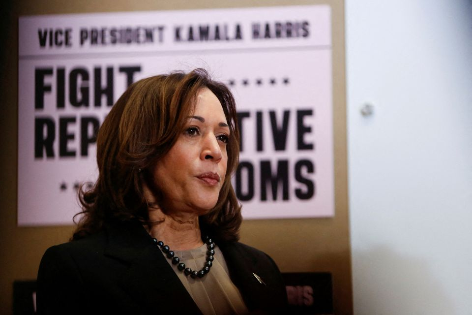 Harris launches new ad campaign tying Trump to SCOTUS decision overturning Roe v. Wade