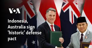 Australia, Indonesia sign defense accord to bolster Free and Open Indo-Pacific