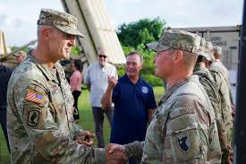 Chief of Staff of the Army visits Guam THAAD Task Force