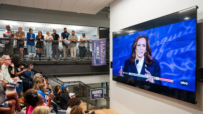 Kamala Harris’s post-debate bounce is now visible in the polls