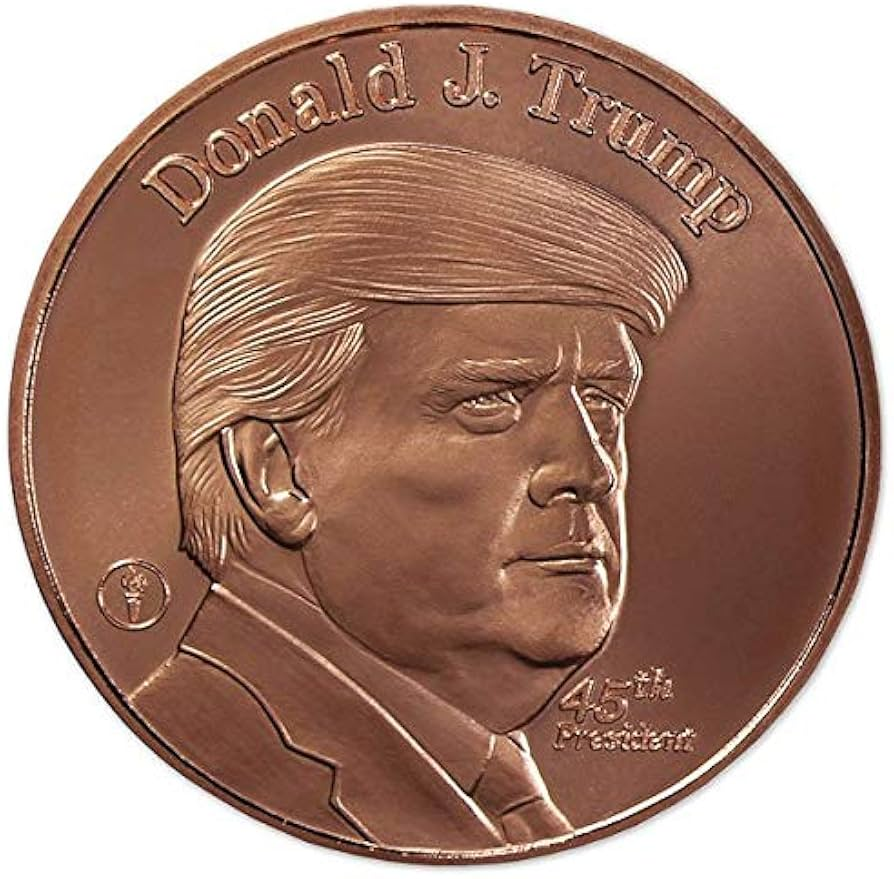 Trump is selling “Trump Coins” featuring his face for $100