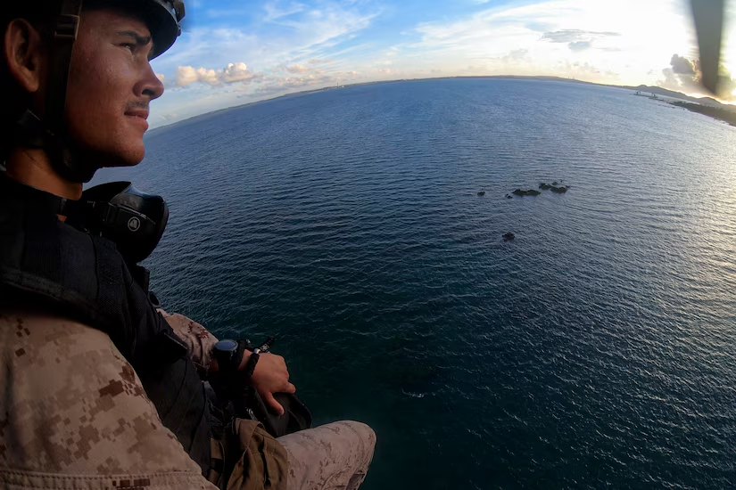 Marines Go Above During Training