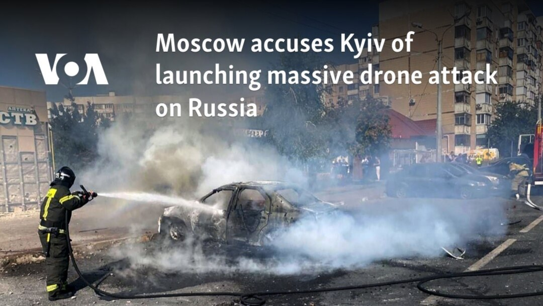 Drone downed over Moscow, Russia says