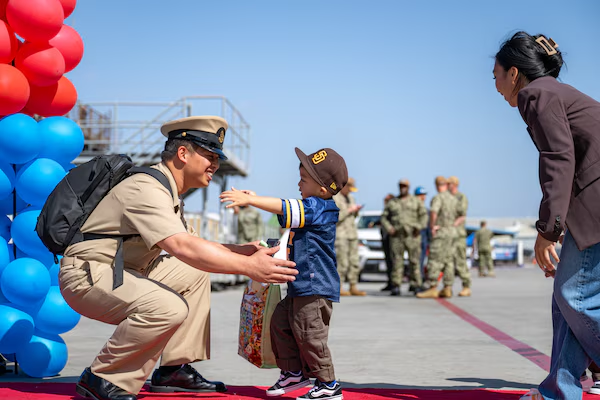 USS Harpers Ferry (LSD 49) returns to homeport after Indo-Pacific deployment