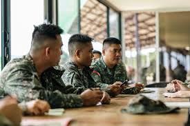 U.S., Philippine Marines, JGSDF hold planning meeting in Burgos