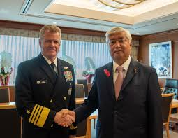 U.S. Indo-Pacific Commander Visits Japan, Meets with Senior Leaders