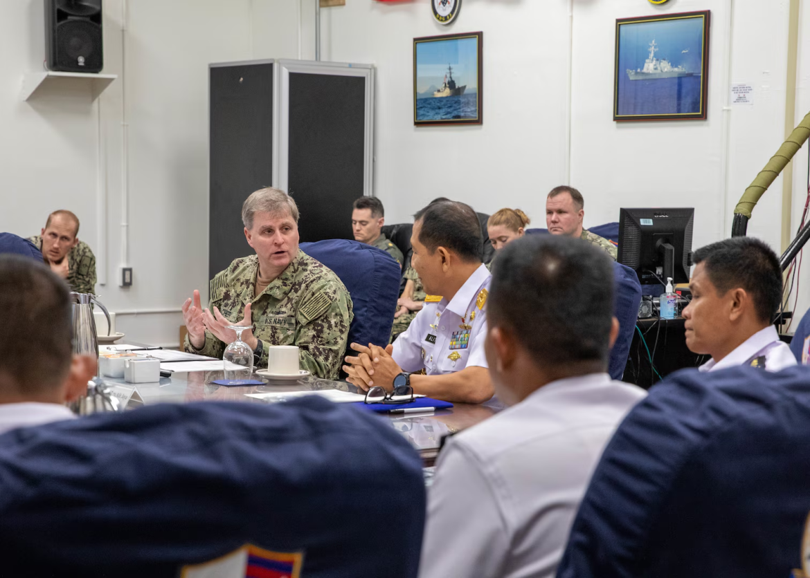 U.S. 7th Fleet Attends Staff Talks with Indonesian Navy Leadership