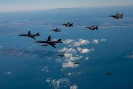 ROK, U.S. conduct large scale F-16 aerial maneuvers for Freedom Flag 24-1