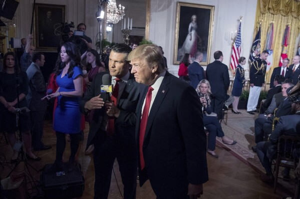 Trump picks Pete Hegseth of Fox News as defense secretary