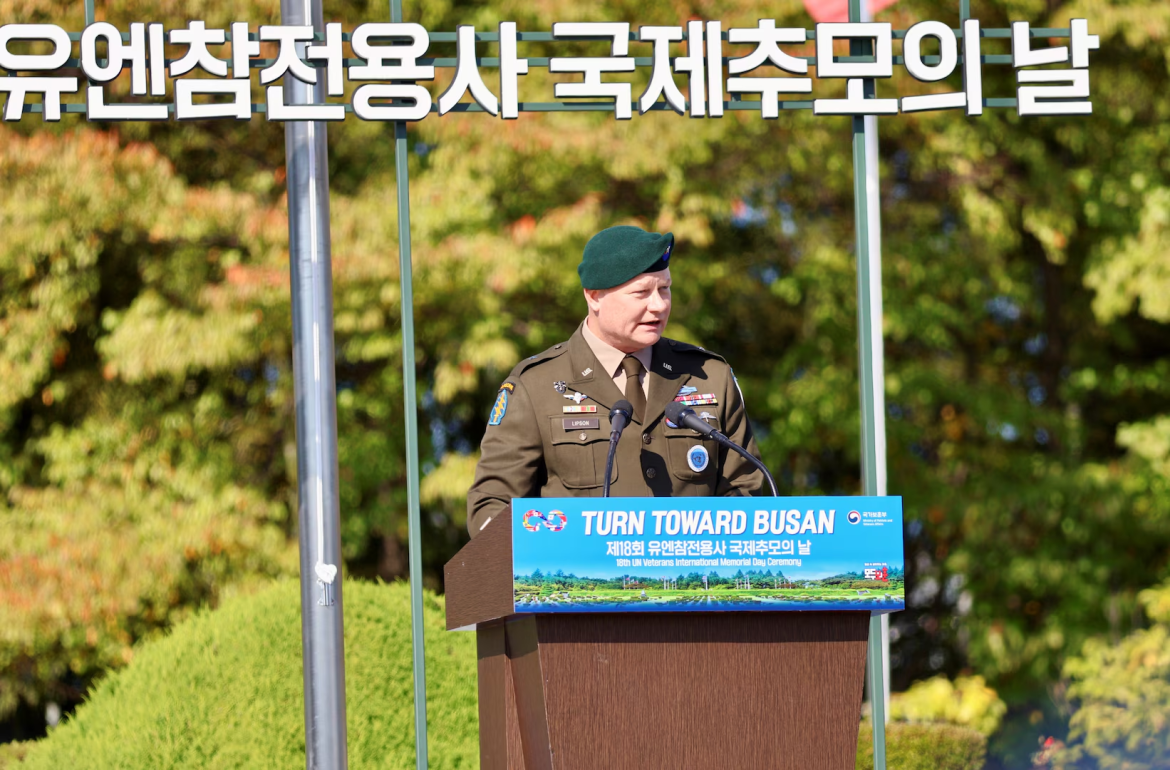 United Nations Command honors Korean War veterans, fallen service members at Turn Toward Busan Ceremony