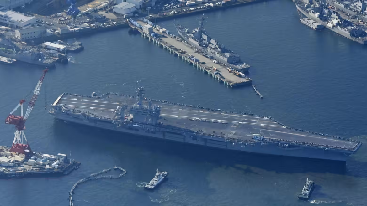 3 U.S. aircraft carriers to be in Asia during presidential transition