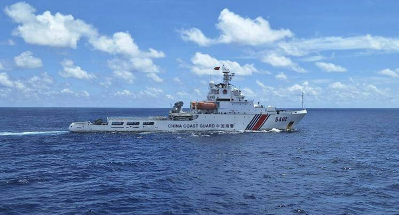 Indonesian Coast Guard again drives away a CCP vessel disrupting survey operations