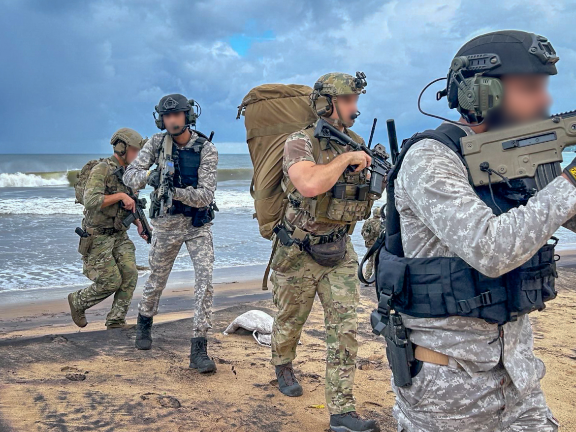 U.S. Navy SEALs, Indian Marine Commando Force, and Japan Maritime Self-Defense Force Train During Exercise Malabar 2024