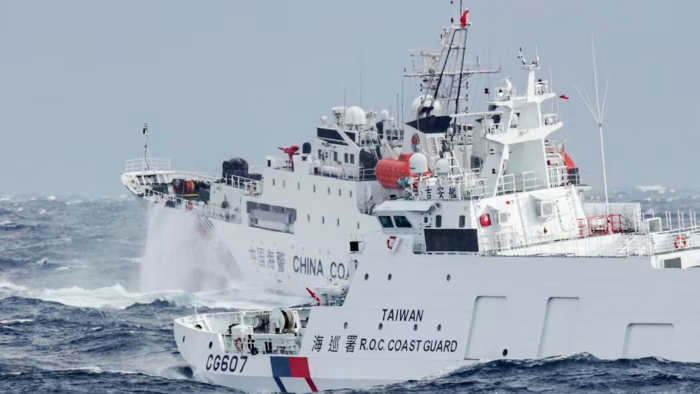 Big Chinese naval exercise leaves Taiwan and US struggling for response