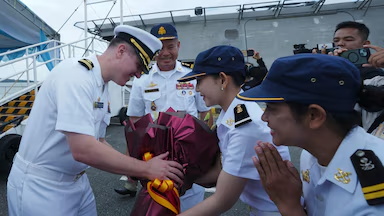 USS Savannah Arrives in Sihanoukville, Cambodia After Eight Years