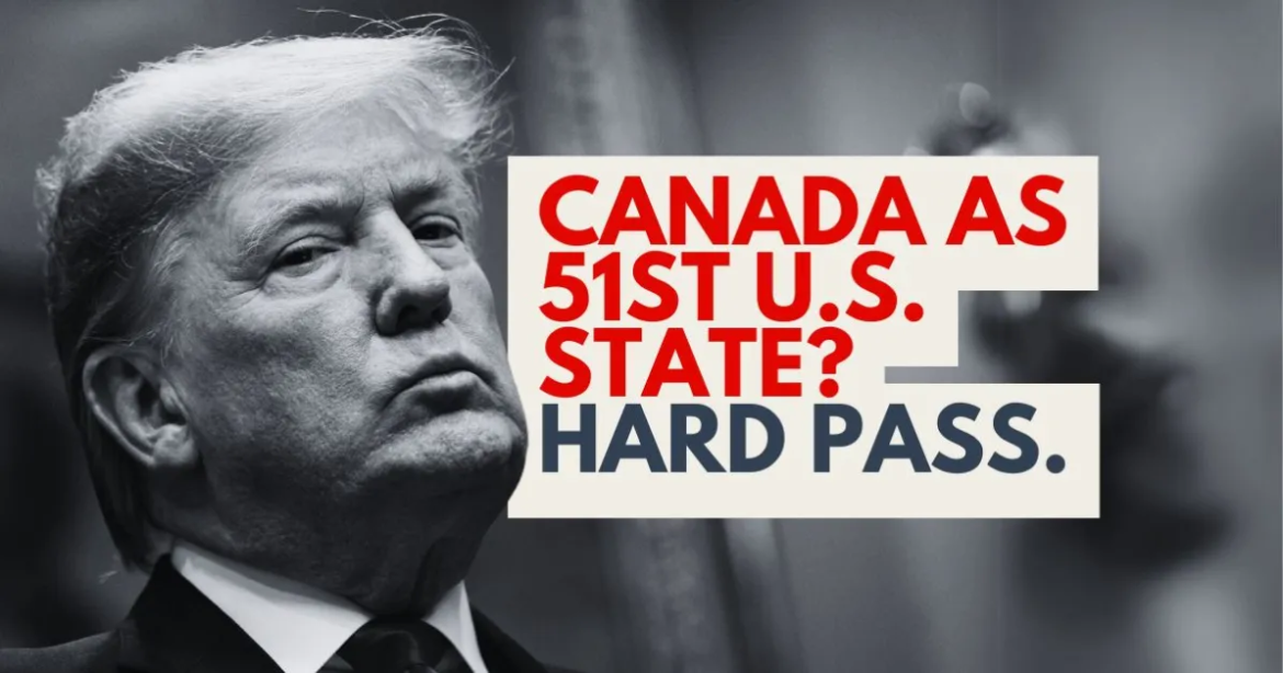 Trump says US subsidies to Canada make ‘no sense,’ suggests Canadians want ‘to become the 51st State’