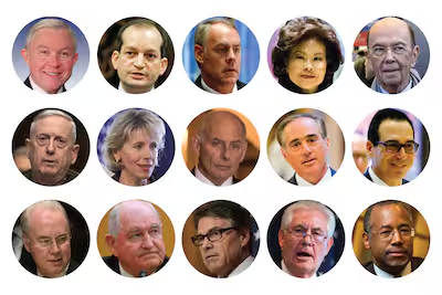 Tracking Trump’s Cabinet and Staff Nominations