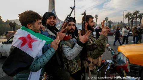 Civilians awaken after the toppling of Assad