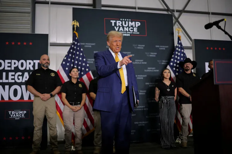 Trump lays out agenda, including mass deportations, in TV interview