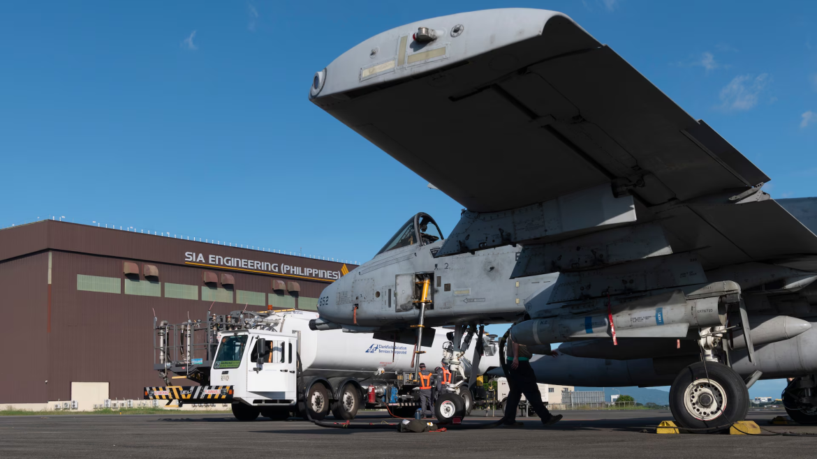 United States Air Force A-10s Visit Philippines