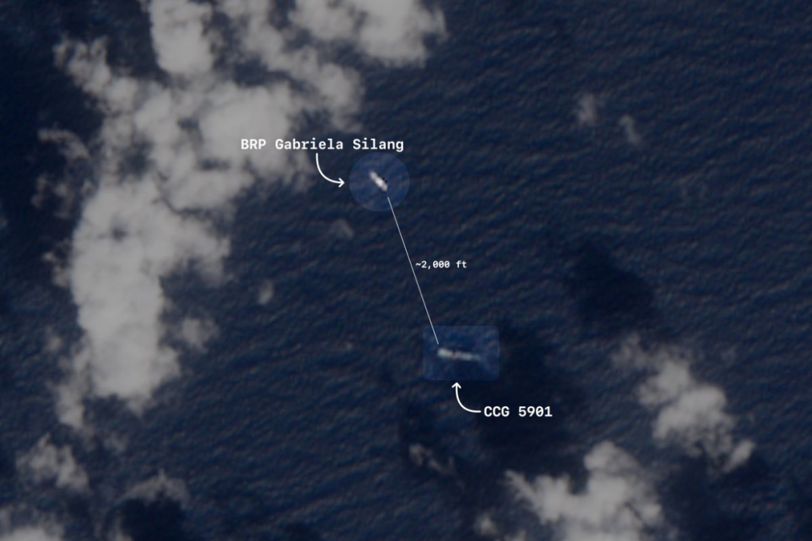 Satellite Photo Captures US Ally’s Standoff With China’s ‘Monster Ship’