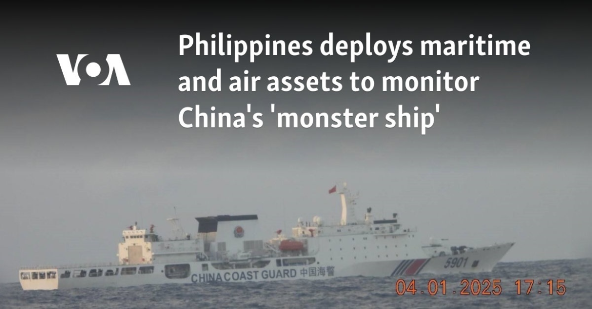 Philippines deploys maritime and air assets to monitor China’s military activities