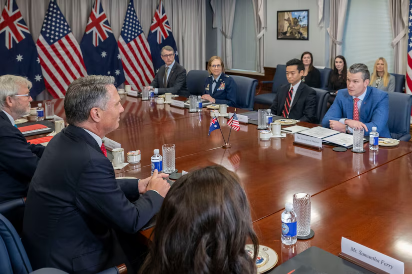 Shared Challenges, AUKUS Partnership Top Topics as U.S., Australian Defense Leaders Meet for First Time