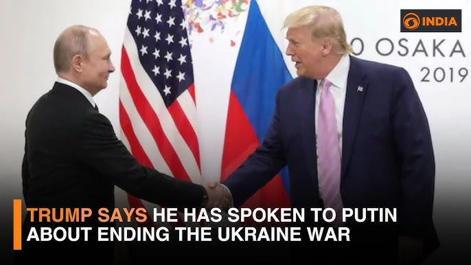 Trump says he has spoken with Putin about ending Ukraine war