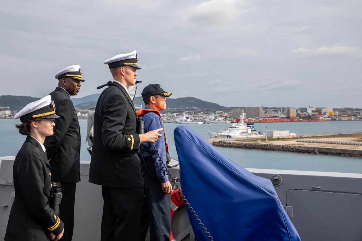 USS San Diego Makes Port Visit to Ishigaki