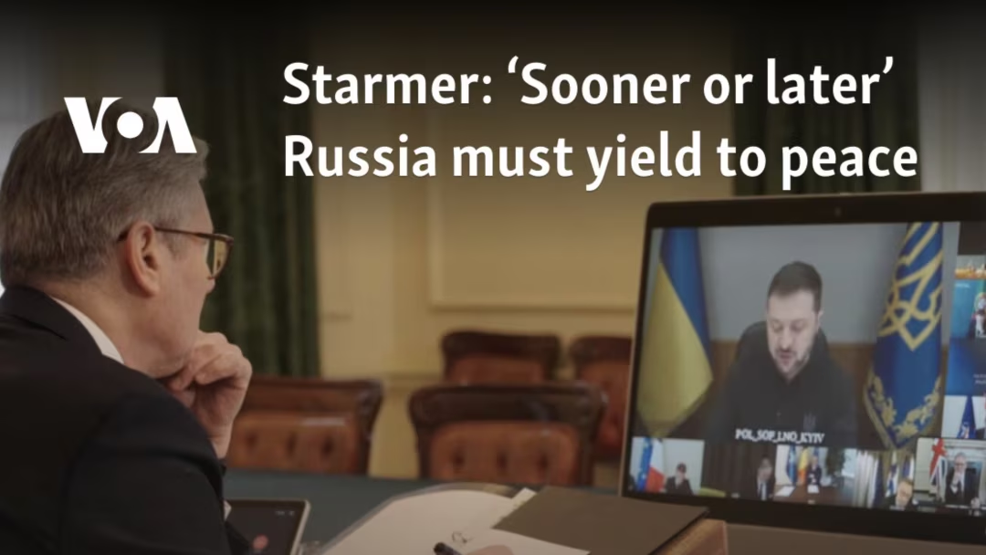 Sooner or later Russia must yield to peace